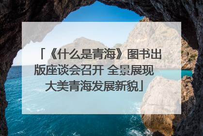 《什么是青海》图书出版座谈会召开 全景展现大美青海发展新貌