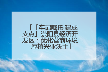 「牢记嘱托 建成支点」崇阳县经济开发区：优化营商环境 厚植兴业沃土