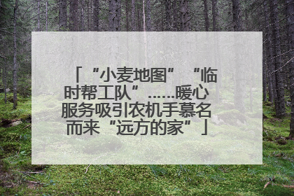 “小麦地图”“临时帮工队”……暖心服务吸引农机手慕名而来“远方的家”