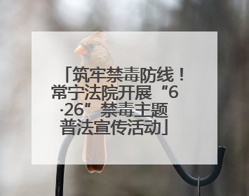 筑牢禁毒防线！常宁法院开展“6·26”禁毒主题普法宣传活动