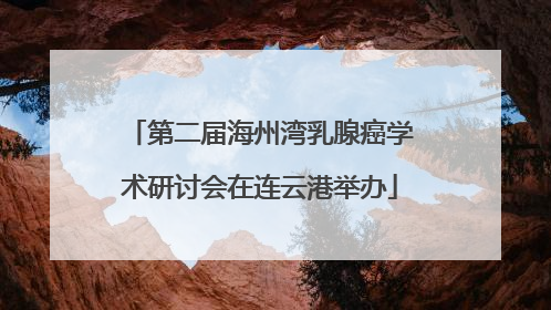 第二届海州湾乳腺癌学术研讨会在连云港举办