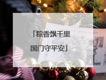 粽香飘千里 国门守平安