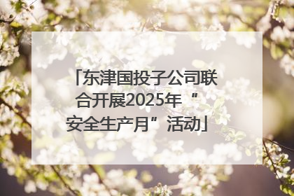 东津国投子公司联合开展2025年“安全生产月”活动