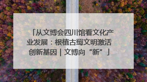 从文博会四川馆看文化产业发展：根植古蜀文明激活创新基因｜文博向“新”