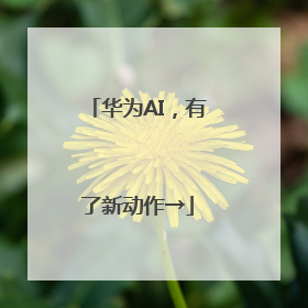 华为AI，有了新动作→