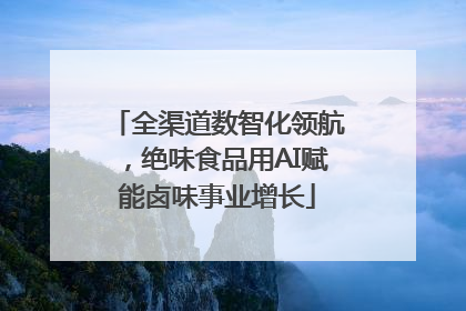 全渠道数智化领航，绝味食品用AI赋能卤味事业增长