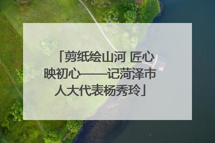 剪纸绘山河 匠心映初心——记菏泽市人大代表杨秀玲
