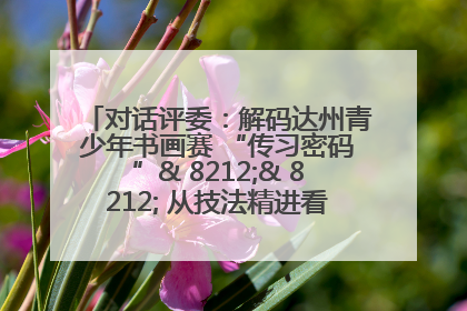 对话评委：解码达州青少年书画赛 “传习密码”& 8212;& 8212; 从技法精进看文化传承新活力