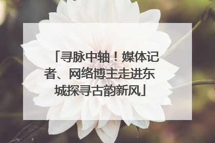 寻脉中轴！媒体记者、网络博主走进东城探寻古韵新风