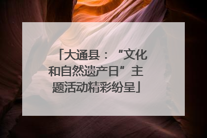 大通县：“文化和自然遗产日”主题活动精彩纷呈