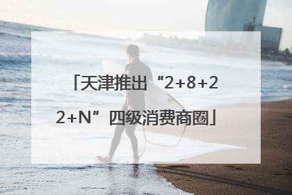 天津推出“2+8+22+N”四级消费商圈