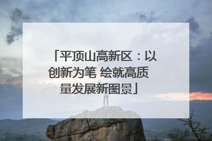 平顶山高新区：以创新为笔 绘就高质量发展新图景
