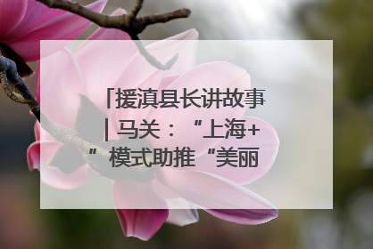 援滇县长讲故事｜马关：“上海+”模式助推“美丽产业”幸福绽放