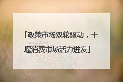 政策市场双轮驱动，十堰消费市场活力迸发