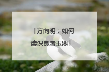方向明：如何读识良渚玉器