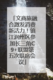 文商旅融合激发消费新活力！镇江润州区参加长三角C9+联盟第五次联席会议