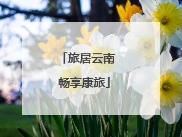 旅居云南 畅享康旅