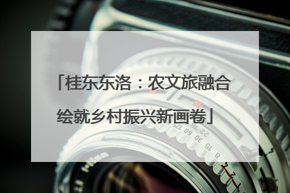 桂东东洛：农文旅融合绘就乡村振兴新画卷