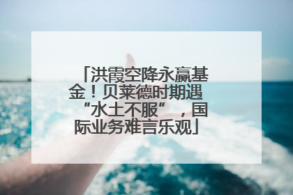 洪霞空降永赢基金！贝莱德时期遇“水土不服”，国际业务难言乐观