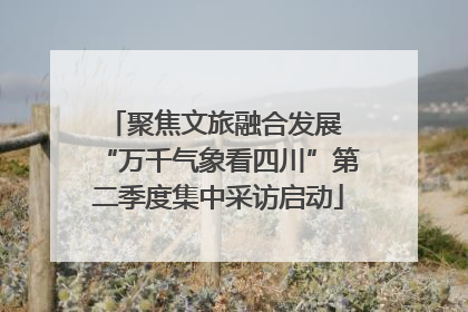 聚焦文旅融合发展 “万千气象看四川”第二季度集中采访启动