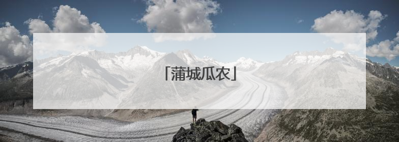 蒲城瓜农