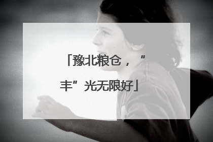 豫北粮仓，“丰”光无限好