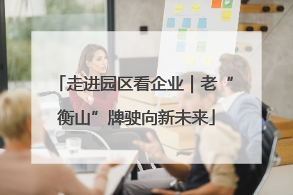 走进园区看企业｜老“衡山”牌驶向新未来