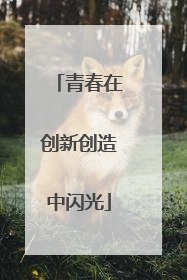 青春在创新创造中闪光