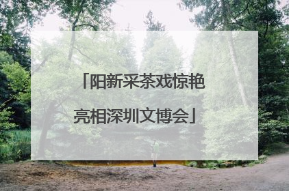 阳新采茶戏惊艳亮相深圳文博会